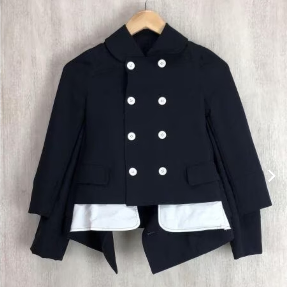 Comme Des Garcons Blazer jacket AD 2007 2008 cacophony dissonant double layer